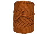 Sznurek 5mm 110m 390 RUDY płaski 100% poliestrowy na torebki sklep hurtownia ze sznurkami Warszawa