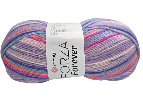 FORZA FOREVER 2712 MIX WRZOSY YarnArt 100g 420m melanż ombre włóczka skarpetkowa na ciepłe skarpety sklep GOLDPOL