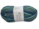 FORZA 2506 MIX BLUE AND GREEN YarnArt 100g 420m melanż ombre włóczka skarpetkowa na ciepłe skarpety sklep GOLDPOL