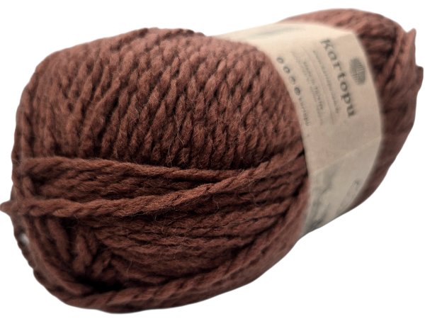 MELANGE WOOL K001892 BRĄZ CZEKOLADA Kartopu 100g 170m mix akrylu i wełny włóczki na ciepłe swetry tanie sklep Warszawa