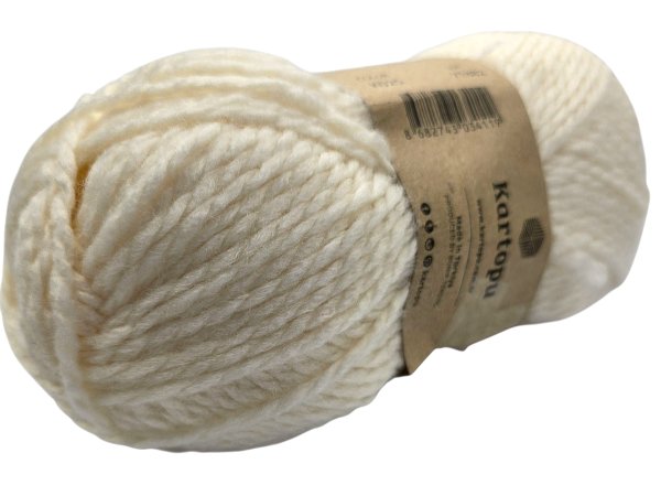 MELANGE WOOL K025 ECRU CIEMNE Kartopu 100g 170m mix akrylu i wełny włóczki na ciepłe swetry tanie sklep Warszawa