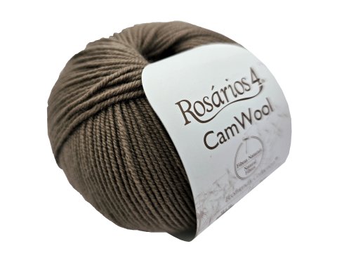 CAMWOOL 35 BRĄZ SPŁOWIAŁY 50g 165m Rosarios4 100% wełna merino i wielbłądzia sklep z włóczkami GOLD-POL Warszawa