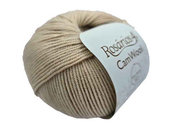 CAMWOOL 45 BEŻ CIEPŁY 50g 165m Rosarios4 100% wełna merino i wielbłądzia sklep z włóczkami GOLD-POL Warszawa