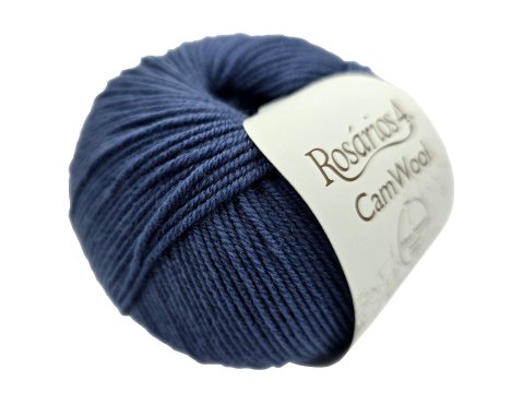 CAMWOOL 11 NIEBIESKI ZGASZONY 50g 165m Rosarios4 100% wełna merino i wielbłądzia sklep z włóczkami GOLD-POL Warszawa