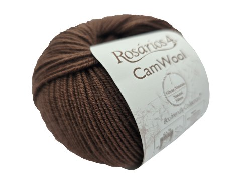 CAMWOOL 05 BRĄZ CZEKOLADA 50g 165m Rosarios4 100% wełna merino i wielbłądzia sklep z włóczkami GOLD-POL Warszawa
