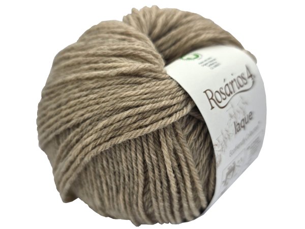 LAQUE 03 BEŻ MELANGE ZGASZONY 50g 200m Rosarios4 100% wełna merino i z jaka hurtownia z włóczkami w Warszawie