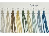 LAQUE 13 ZIELONA MIĘTA ZGASZONA 50g 200m Rosarios4 100% wełna merino i z jaka hurtownia z włóczkami w Warszawie