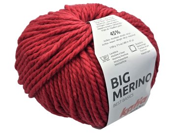 Big Merino 63 KORALOWY 100g...