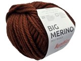 Big Merino 49 BRĄZ KASZTAN RUDY 100g 80m włóczka Katia puszysta gruba wełna merino extrafine na czapki swetry sklep GOLD-POL
