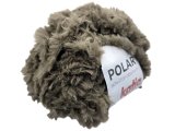 POLAR 117 BEŻ ZGASZONY BURY włóczka KATIA 100g 60m jak futerko futro szenila sierść królika sklep z wełną GOLD-POL
