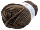 SNORRE włóczka 208 BRĄZ MELANGE Viking Garn 100g 100m 100% wełna czesankowa HIGHLAND z Peru na sweter genser