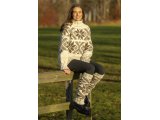 SNORRE włóczka 217 CZARNY GRAFIT MELANGE Viking Garn 100g 100m 100% wełna czesankowa HIGHLAND z Peru na sweter genser