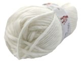 SNORRE włóczka 200 BIAŁY Viking Garn 100g 100m 100% wełna czesankowa HIGHLAND z Peru na sweter genser koc czapkę komin
