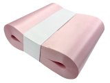 15cm 50m HURT RÓŻOWA JASNA PINK wstążka satynowa szeroka na kokardy wstęgi miękka ale sztywna hurtownia wstążek Warszawa