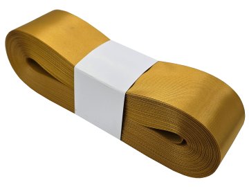 4cm 50m ZŁOTA GOLD wstążka...