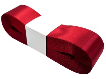 4cm 50m BORDOWA wstążka...