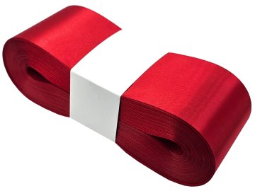 6cm 50m BORDOWA wstążka...