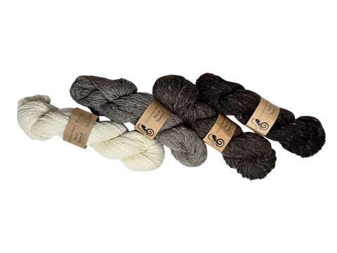 INCA TWEED włóczka 108 CIEMNY BRĄZ Viking Garn 50g 100m mix wełny alpaka i merino hurtownia włóczek GOLD-POL Warszawa