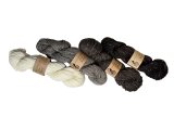 INCA TWEED włóczka 107 MELANŻ JASNY SZARY BEŻ Viking Garn 50g 100m mix wełny alpaka i merino hurtownia włóczek