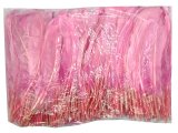 Pióra gęsie RÓŻ PASTEL cena za HURT opk 250g około 600-700 szt piórka lotki sztywne luzem do ozdabiania sklep warszawa