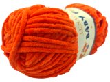 BABY FOX 89 Orange Fluo Neon włóczka LUNA 100g 120m włóczki dla dzieci na kocyk hurtownia włóczek GOLD-POL Warszawa