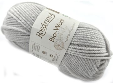 BIO-WOOL 35 SZARY JASNY 50g...
