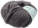 PURE ORGANIC WOOL 61 SZARY CIEMNY MYSI włóczka KATIA 50g 110m wełna 100% chlorine free OUTLET KONIEC KOLEKCJI