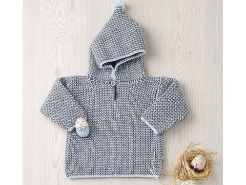 BABY NATURE 112 BEŻ CIEPŁY włóczka KATIA 25g 110m wełna merino 100% dla niemowląt certyfikat ICEA GOTS OUTLET