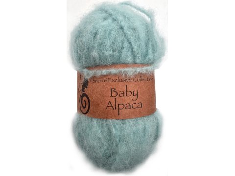 BABY ALPACA włóczka 331 AQUA ZGASZONY Viking Garn 25g 75m wełna alpaka hurtownia włóczek GOLD-POL Warszawa