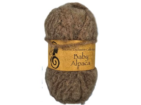 BABY ALPACA włóczka 309 KARMEL CIEPŁY BEŻ Viking Garn 25g 75m wełna alpaka sklep z wełną GOLD-POL Warszawa