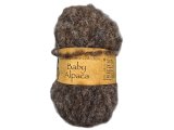 BABY ALPACA włóczka 308 CZEKOLADA MELANGE BRĄZ Viking Garn 25g 75m wełna alpaka sklep z włóczkami GOLD-POL Warszawa
