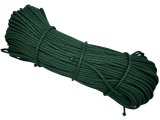 Sztywny sznurek 5mm do szycia na maszynie 100m by GOLD-POL DARK GREEN BUTELKA pleciony 100% bawełna z recyklingu