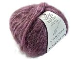 ALPACA SILVER 267 CIEMNY RÓŻ i SREBRO piękna alpaka KATIA 25g 120m delikatna jak piórko i skrzy się jak śnieg w czasie mrozu