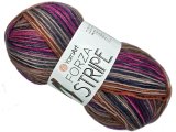 FORZA STRIPE 2802 MIX BLUE AND BORDO YarnArt 100g 420m melanż ombre włóczka wełniana na ciepłe skarpety sklep GOLDPOL