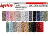GATSBY włóczka glamour 61 MIEDZIANY ZŁOTY 50g 118m mix wiskozy fantazyjna na chusty bluzeczki sylwester sklep z włóczkami WAWA