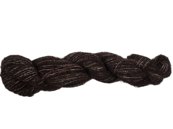 SILKY ALPACA NATURAL COLORS 103 GORZKA CZEKOLADA włóczka Concept by Katia 25g 150m wełna alpaka z jedwabiem hit 2024/2025