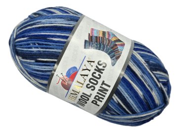 WOOL SOCKS PRINT 1906 MIX...