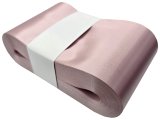 10cm 50m HURT POWDER PINK PUDROWA RÓŻOWA Z135 wstążka satynowa atłasowa szeroka na kokardy wstęgi hurtownia wstążek Warszawa