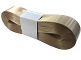3cm 50m BEŻOWA BEIGE 185 wstążka satynowa szeroka na kokardy kokardki wstęgi hurtownia wstążek Warszawa tanie wstążki
