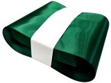 15cm 50m HURT BUTLEKOWA ZIELONA DARK GREEN 188 wstążka satynowa szeroka na kokardy wstęgi hurtownia wstążek Warszawa