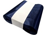 20cm 50m HURT GRANATOWA NAVY BLUE 184 wstążka satynowa najszersza na kokardy wstęgi hurtownia wstążek Warszawa