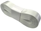 3cm 50m ECRU KREMOWA OFF WHITE 163 wstążka satynowa szeroka na kokardy kokardki wstęgi hurtownia wstążek Warszawa