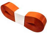 3cm 50m ORANGE POMARAŃCZOWA 146 wstążka satynowa szeroka na kokardy kokardki wstęgi hurtownia wstążek Warszawa