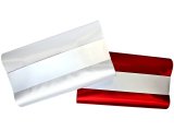 30cm 50m BIAŁA WHITE 101 najszersza wstęga wstążka satynowa na kokardy wstęgi hurtownia wstążek Warszawa