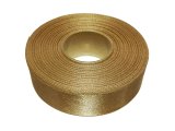 38mm wstążka atłasowa 25m 151 ZŁOTA z pięknym połyskiem satynowym