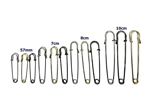 Agrafka 10cm ozdobna szkocka cena za 1szt ZŁOTY JASNY do swetra chusty szala kiltu największy wybór agrafek GOLD-POL Warszaw