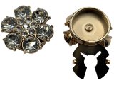 23mm Guziki metalowe BUTTON COVER 1 sztuka kolor ZŁOTY guziki ozdobne metalowe nakładka na koszulowy sklep Warszawa