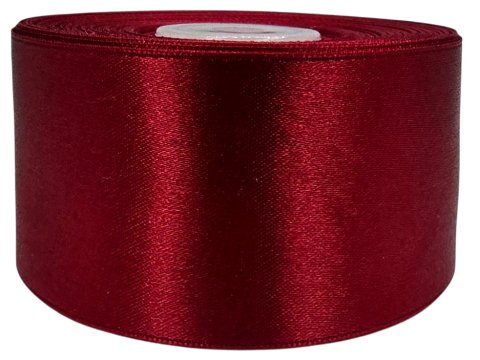 38mm Wstążka atłasowa 168 Bordowa rolka 25m największy wybór wstążek satynowych w Warszawie Gold-Pol