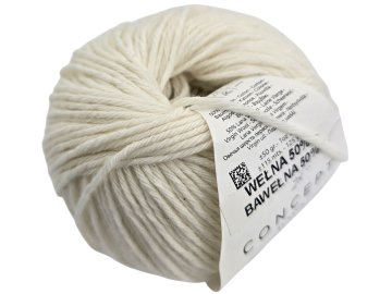 COTTON IN LOVE 50 BIAŁY OFF...