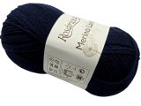 MERINO LAND 09 Granatowa ciemna 50g 220m Rosarios4 włóczka 100% wełna merino hurtownia włóczek GOLD-POL Warszawa